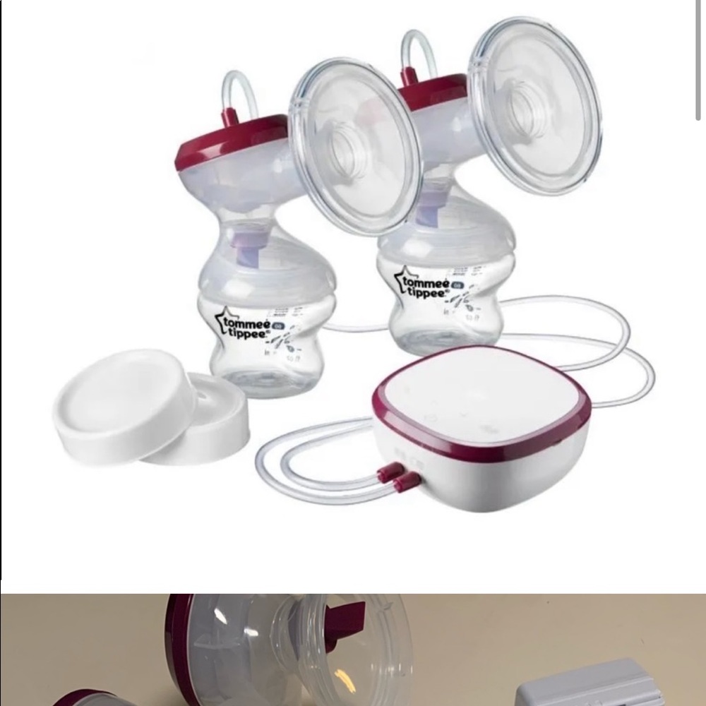 Bundle of baby bottles